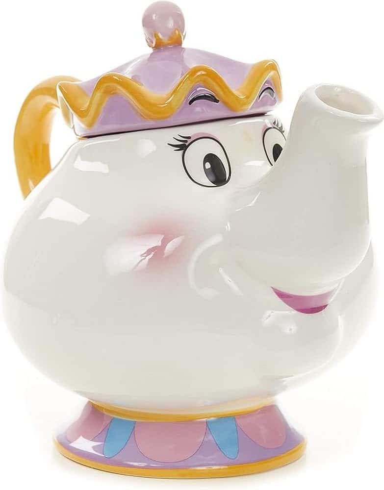 Paladone Mrs Potts Tea Pot Teekanne Keramik | offiziell lizenzierte die Schöne und das Biest produkt, 24 x 17 x 20 cm