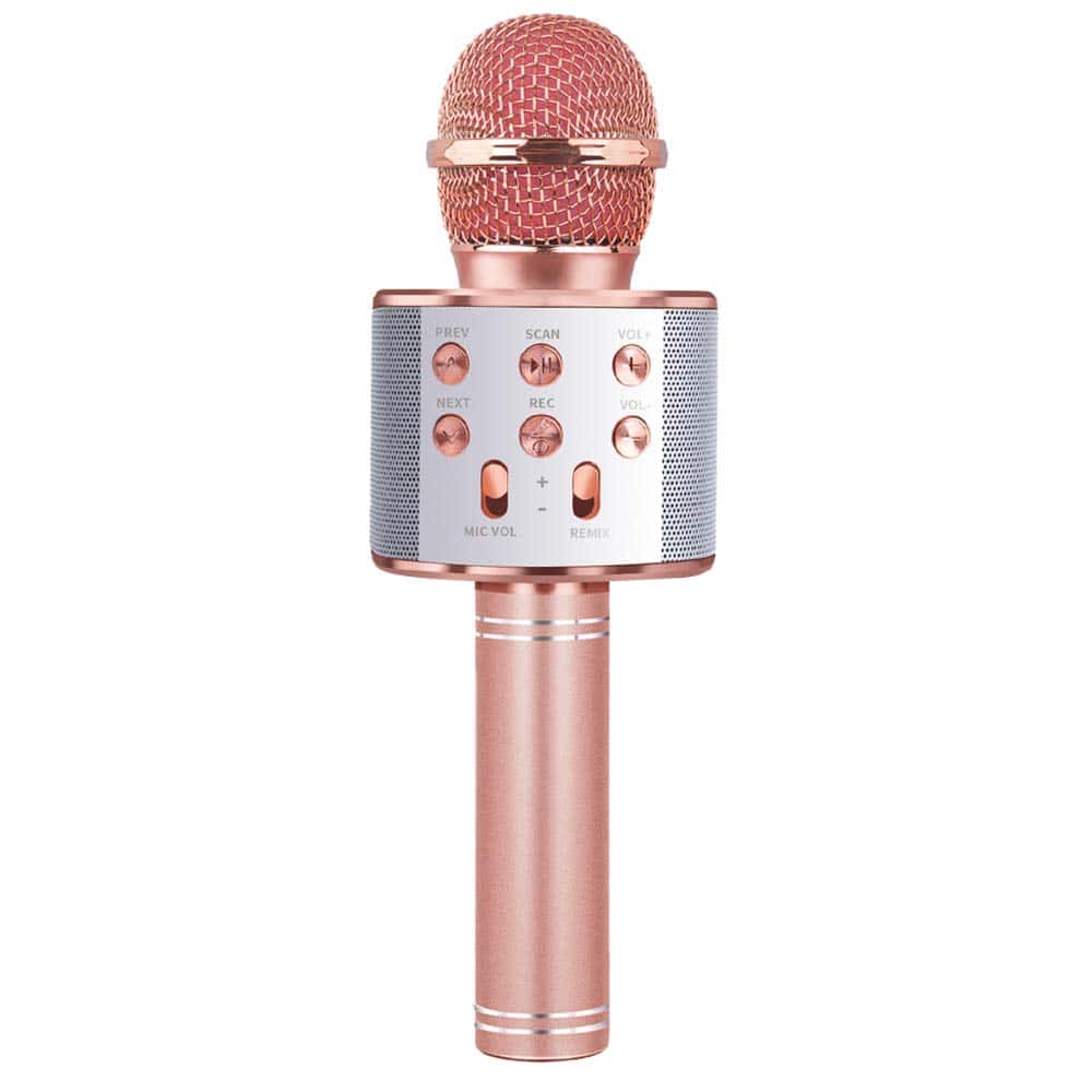 Spielzeug ab 5 6 7 8 9 10 Jahre Mädchen Jungen Mikrofon Kinder, Geburtstags Geschenke Mädchen 8 9 10 11 12 Kinderspielzeug für 5+ 6+ 7-12 Jährige Jungs Bluetooth Karaoke Microphone Teenager Erwachsene