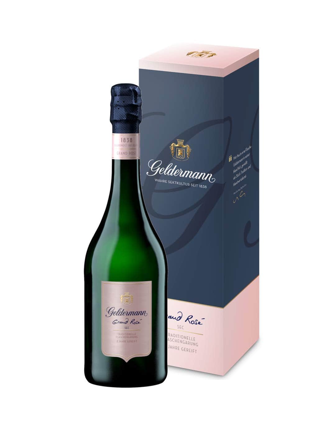 Geldermann Grand Rosé Sekt mit Geschenkverpackung (1 x 0.75 l)