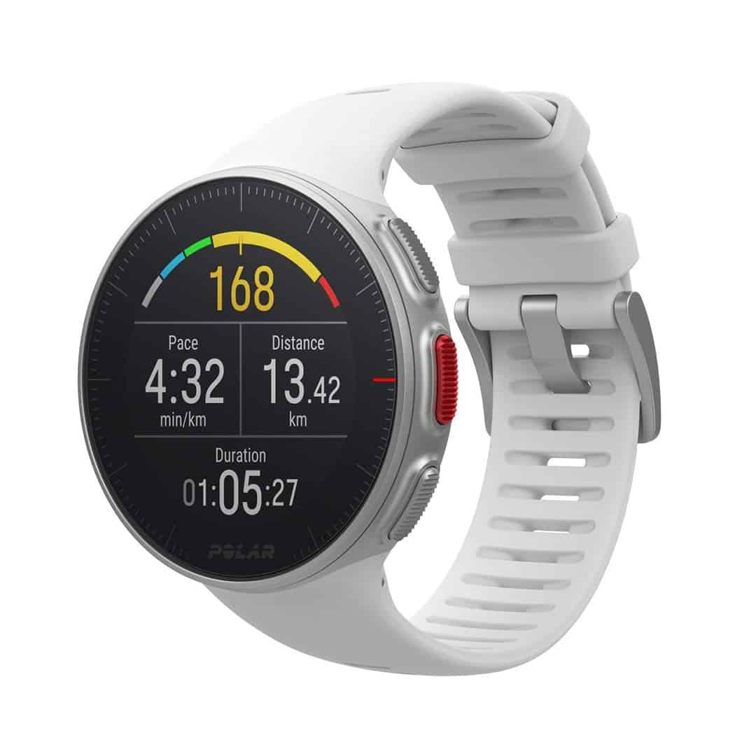 Polar Vantage V – Premium-Multisportuhr mit GPS, optischer Pulsmessung und extrem langer Akkulaufzeit – Multisport und Triathlontraining – Herzfrequenz-Messgerät, wasserdicht