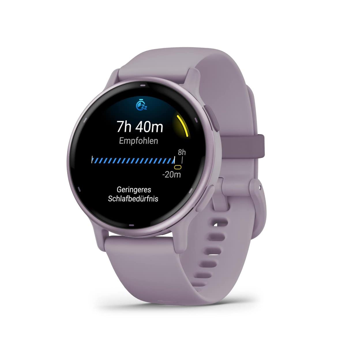 Garmin Vivoactive 5 AMOLED GPS Smartwatch mit Fitness- und Gesundheistfunktion, Musik, Schwarz/Schiefergrau mit Silikonarmband