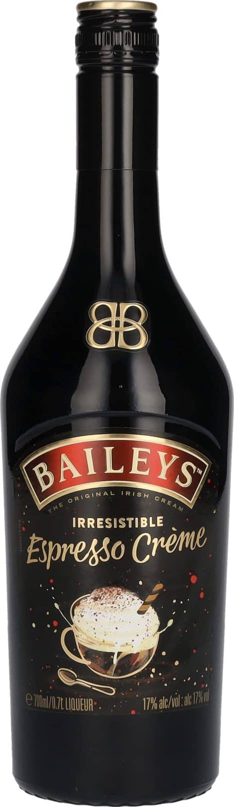 Baileys Espresso Crème | Original Irish Cream Likör | Das bewährte Rezept mit köstlichem neuen Geschmack | Genuss auf Eis oder in Cocktails | 17% vol | 700ml