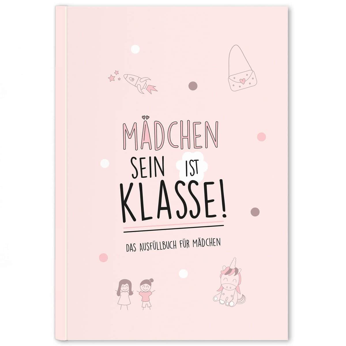 Cupcakes & Kisses® Mädchenbuch zum Ausfüllen, Geschenke für Mädchen zwischen 10 und 14 Jahren, Tagebuch, Notizbuch, Teenager Geschenkideen