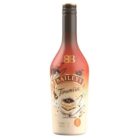 Baileys Tiramisu | Original Irischer Sahnelikör | Neue limitierte Auflage | Genussgarantie mit Eis oder im Cocktail | 17% vol | 700ml-Einzelflasche