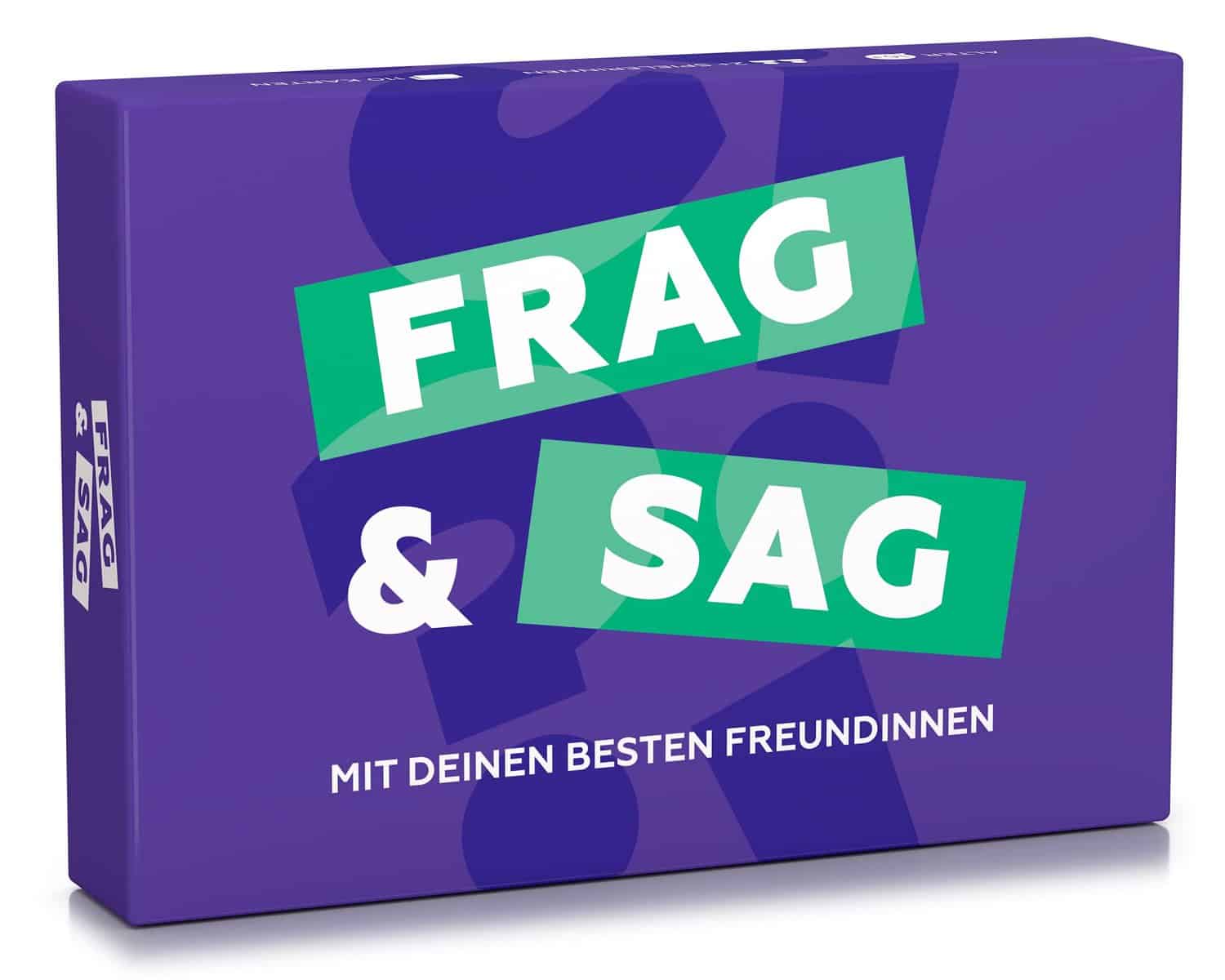 Spielehelden Frag & Sag für einen tollen Abend mit der besten Freundin | Freundinnen Geschenkideen | Geschenk Freundin Geburtstag | BFF Geschenke Mädelsabend | Lustiges