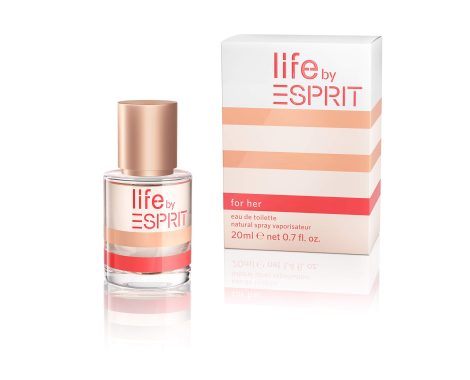 ESPRIT Parfüm für Frauen, Life Woman EdT, blumig-fruchtig, 20 ml Duft-Geschenkset.