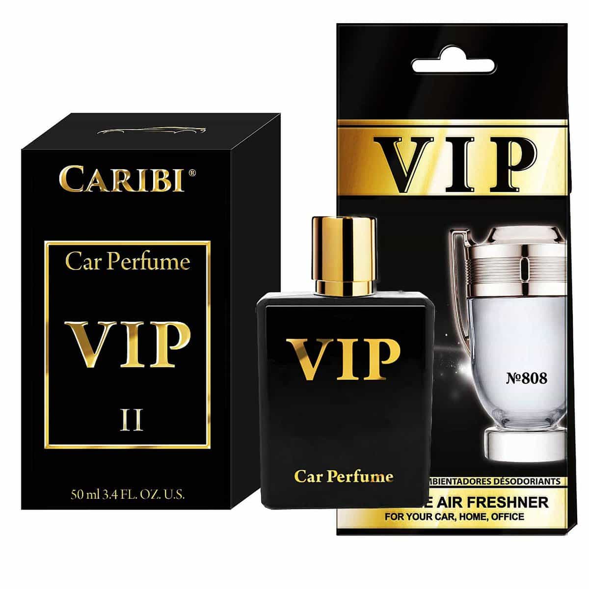 50ml Auto Duft VIP, Lufterfrischer auto, Geschenkidee für männer und frauen,Duftbaum auto, Autozubehör uinnenraum, Duft auto - wohnung und office,Duftspender Luxus Parfum, Auto zubehör (VIP 808)