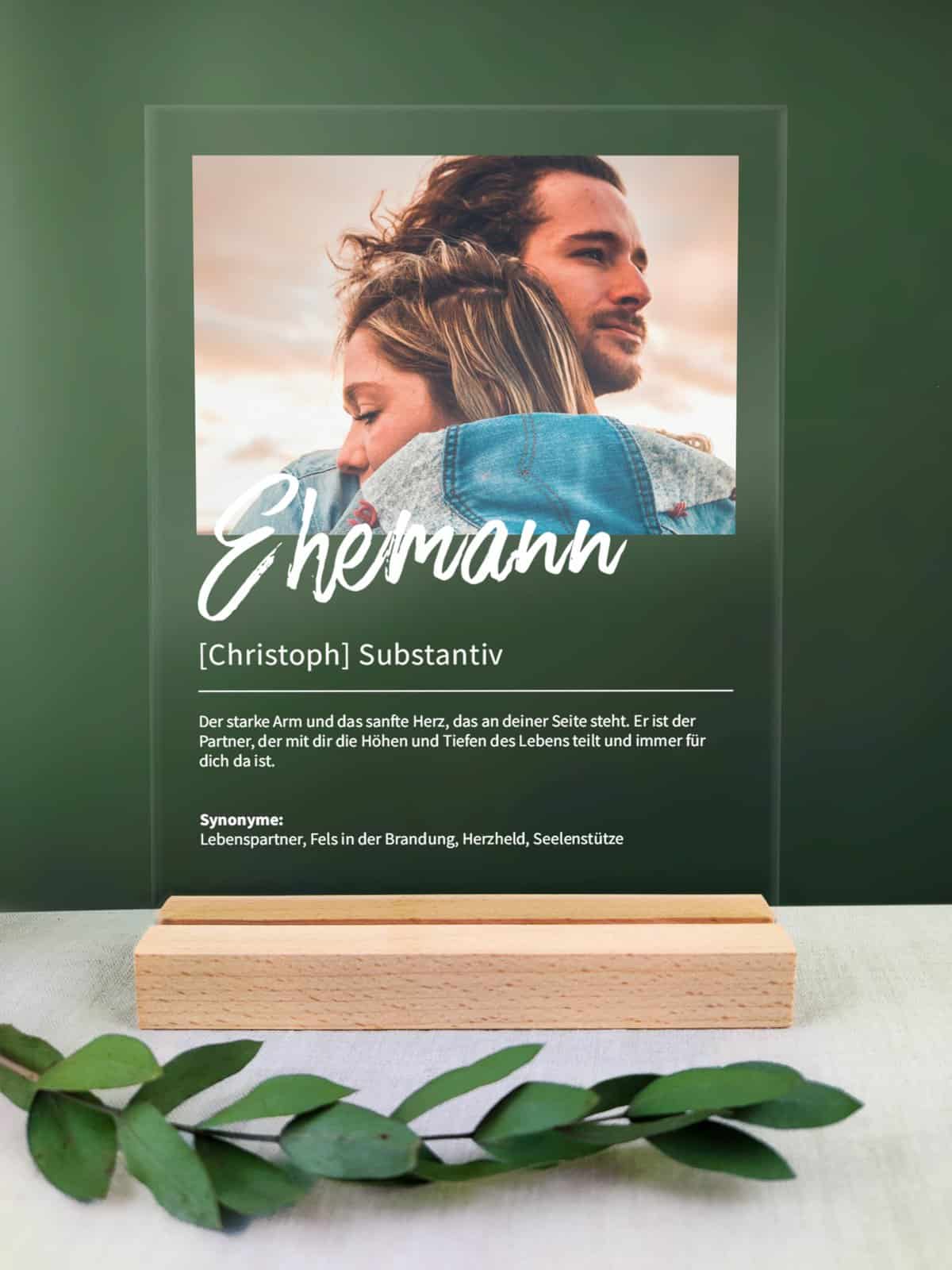 Du bist der beste Mann der Welt - Acryl Foto Geschenk: Definition wie im Duden - Geschenk Mann, Geschenke Für Männer, Geschenk für Männer, Mann Geschenk, Männer Geschenke, Geschenk für Ehemann