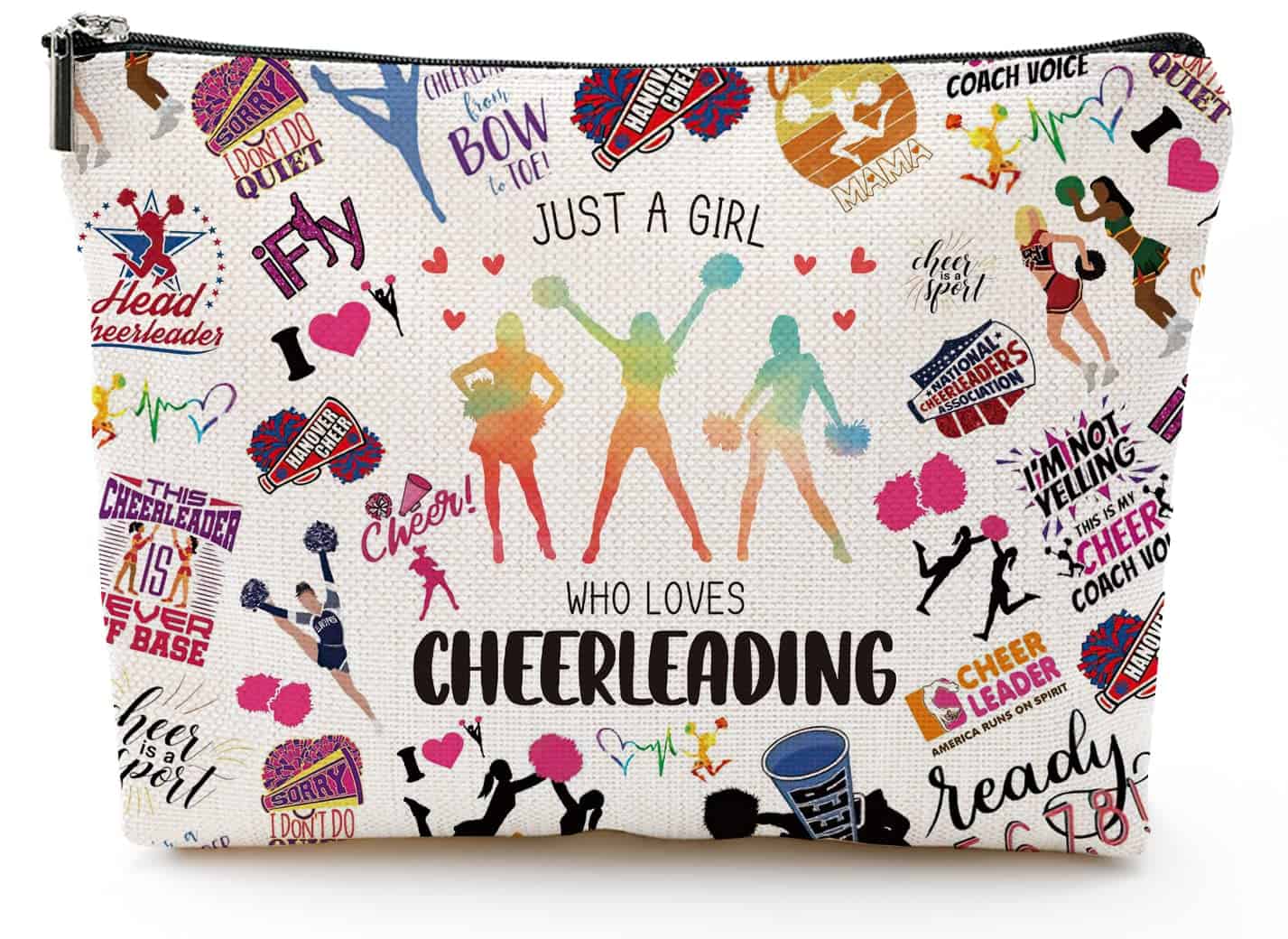 Byqone Sport-Make-up-Tasche, Geschenke für Frauen und Mädchen, Cheerleading