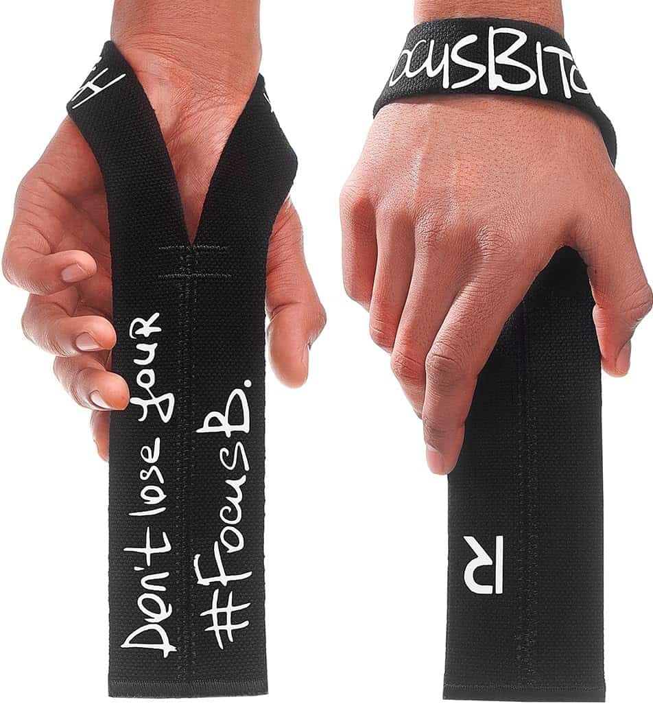 WARM BODY COLD MIND V1 Lifting Straps für Olympisches Gewichtheben - Getestet bei 300kg - Zughilfen für Krafttraining, Fitness Bodybuilding, Wrist Wraps, Weightlifting Straps, Gym, Kreuzheben Gurte