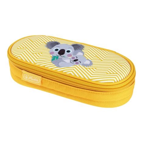 herlitz 50038947 Faulenzer Etui, Niedliche Tiere Koala, 1 Stück: süße Aufbewahrungstasche für Schreibutensilien.