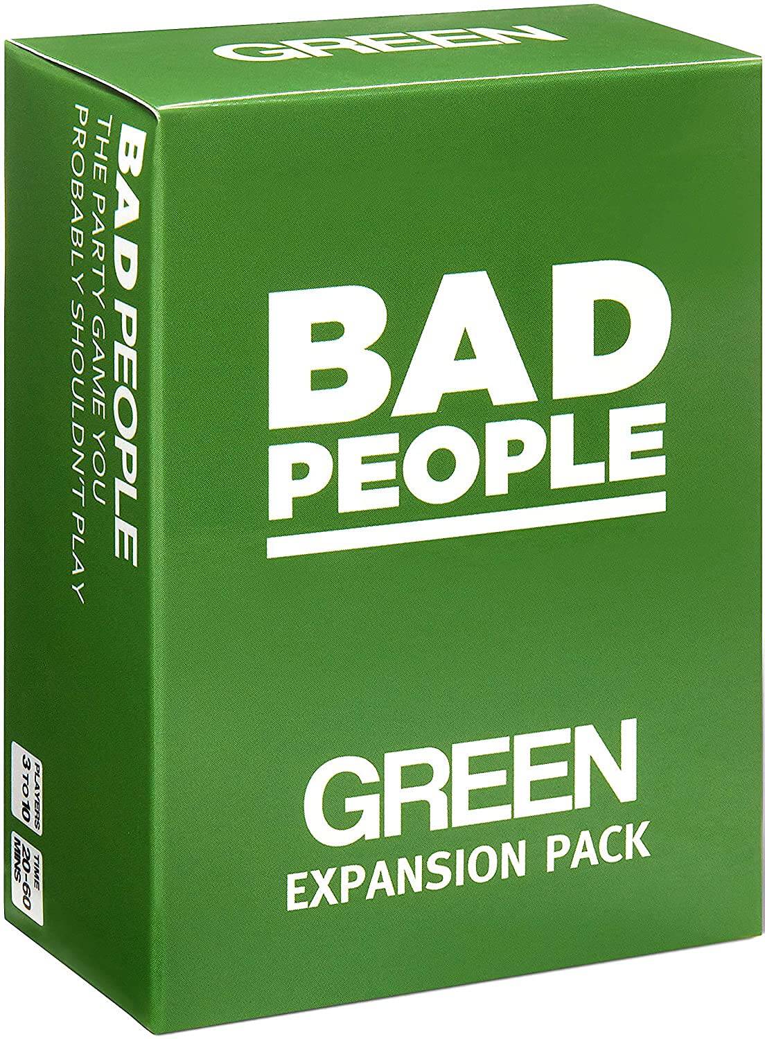 Bad People - Green Expansion Pack (100 New Question Cards) - The Game You Probably Shouldn't Play