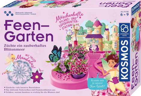 KOSMOS 632144 Feenparadies: Wachse Blumen und entdecke Zauberhaftes! Spaßiges Experimentieren für Kinder ab 6 Jahren.