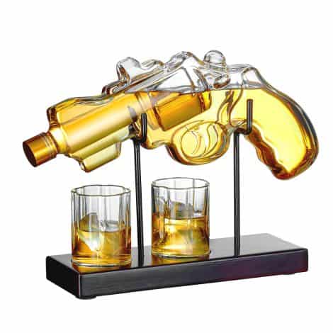 Whisky-Geschenkset mit Gläsern: tolles Geburtstags- oder Einzugsgeschenk für Männer, Väter, Opas. Cooler Schnapsspender für die Hausbar.