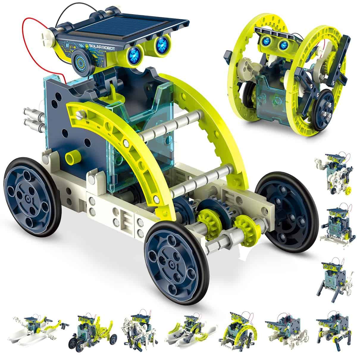 Hot Bee Geschenk Geburtstag Weihnachtstag Junge 8 9 10 11 12 Jahre, Solar Roboter Kinder ab 8 9 10 11 12, STEM Experimente für Kinder, Spielzeug ab 8 9 10 11 12 Jahre Jungen