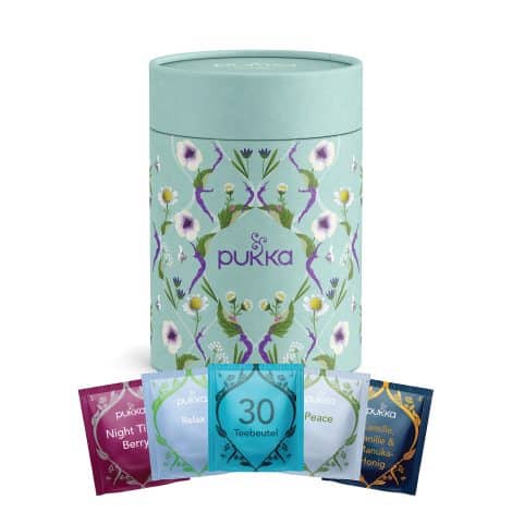 Pukka | Soul Magic Gift Tin | Organic Tea | Eco-friendly Gift | 5 Tea Varieties | 30 Tea Bags