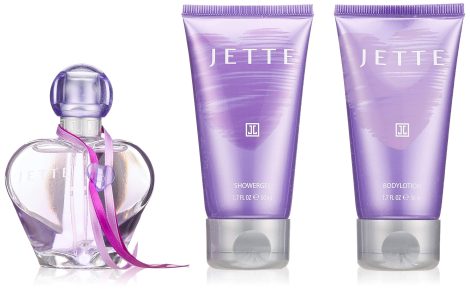 Jette Liebes-Set, Parfum 30 ml + Bodylotion 50 ml + Duschgel 50 ml.