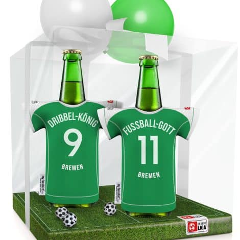 Individuell gestaltbares Fan-Trikot als perfektes Geschenk für Werder-Fans, Männer, Freunde, Opas oder Brüder. Offizieller Kühler von MYFANSHIRT.com.