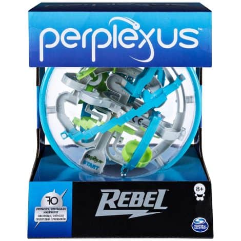 Perplexus Rebel, 3D-Kugellabyrinth mit 70 Hindernissen, für geschickte Perplexus-Fans ab 6 Jahren.