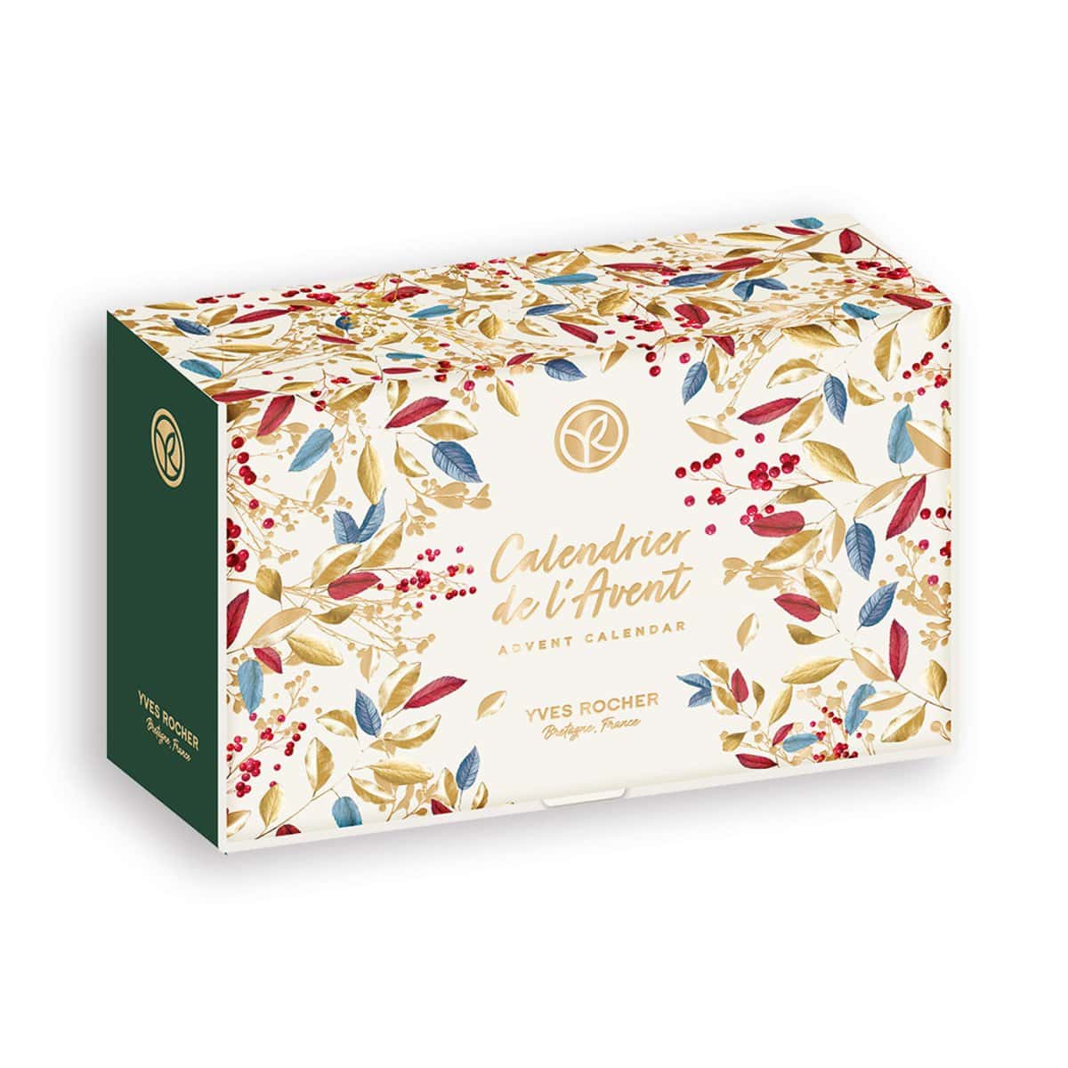 Yves Rocher Adventskalender 2023 - Wert 112€ - 24 Geschenke - mit Kosmetik, Make-Up & Parfüm - Beauty Weihnachtskalender für Frauen, Damen & Teenager