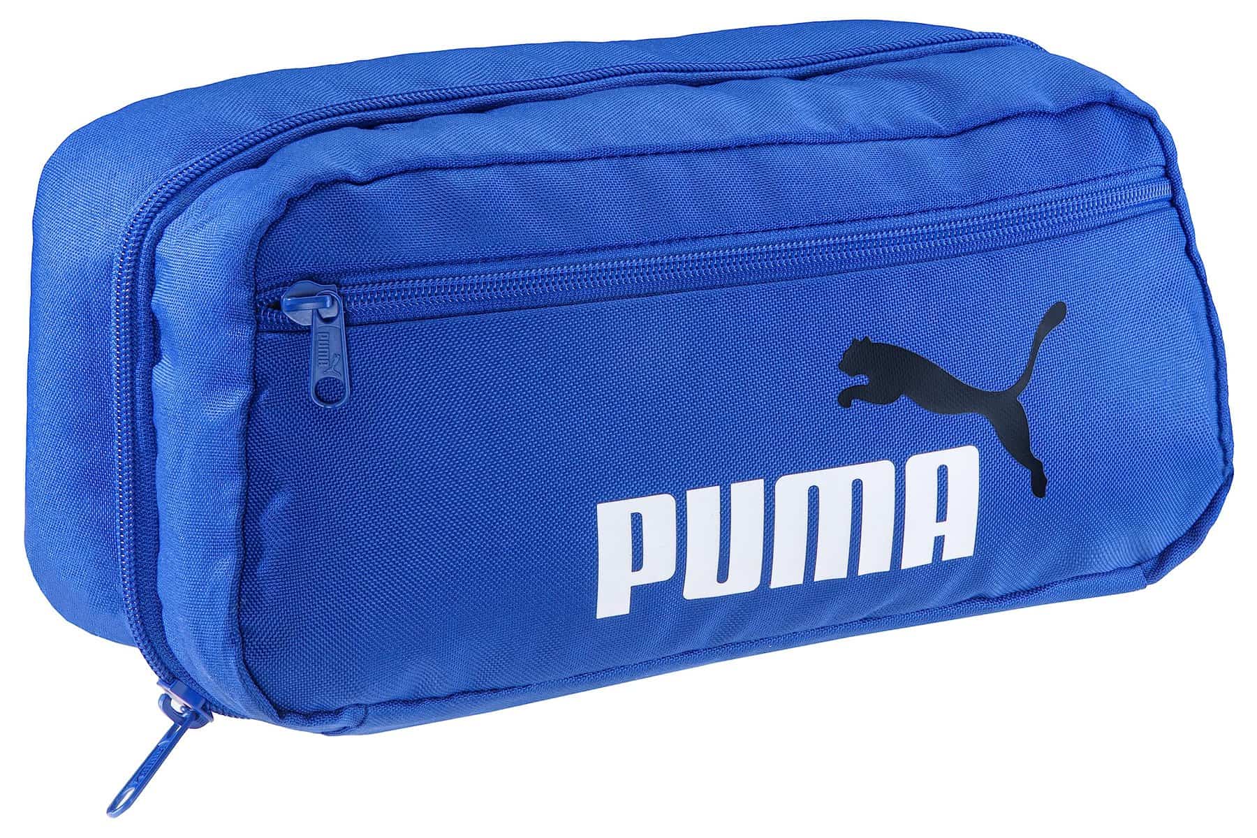 PUMA Kulturbeutel, Kulturtasche zum Aufhängen, Damen & Herren Badetasche, Statement Deluxe Edition, Kosmetiktasche, Blau